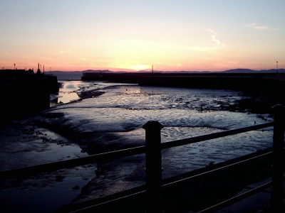 Sunset in Maryport